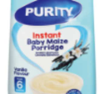 PURITY Vanilla Flavour Instant Baby Maize Porridge 500g