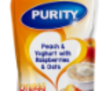 PURITY From 8 Months Peach & Yoghurt with Raspberries & Oats Brekki 110ml