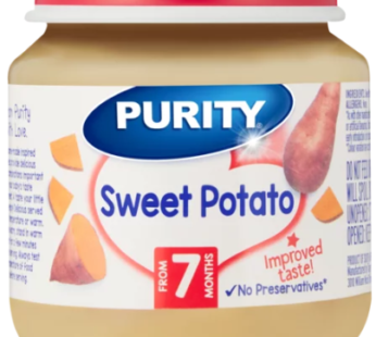 PURITY Sweet Potato Baby Food 7 Months+ 125ml