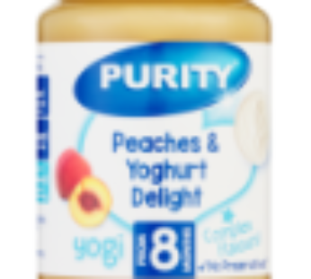 PURITY Peaches & Yoghurt Delight Yogi 8 months+ 200ml