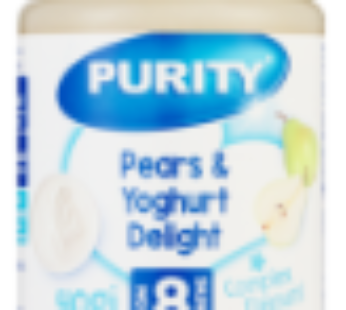 PURITY Pear & Yoghurt Baby Food 200ml