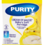 PURITY Banana Flavour Cream Of Maize Baby's Soft Porridge 400g