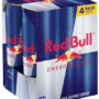 Red Bull Energy Drink 4 x 250ml