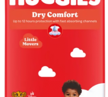 Huggies Dry Comfort Size 4 Disposable Nappies 56 Pack 8-16kg