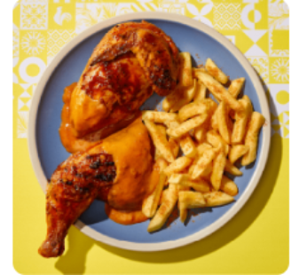 PEDROS 1/2 Chicken & Chips
