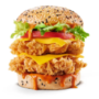 KFC DOUBLE CRUNCH BURGER ONLY