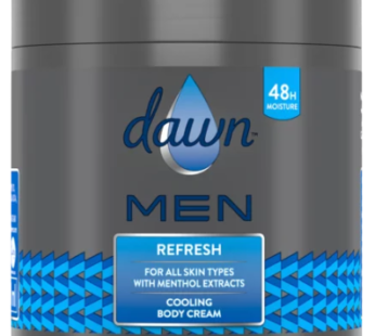 Dawn Men Refresh Cooling Body Cream 400ml