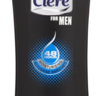 Clere For Men Legend Fresh Moisture Dry to Very Dry Skin Body Lotion Bottle 400ml
