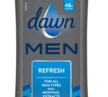 Dawn Men Refresh Body Lotion 400ml