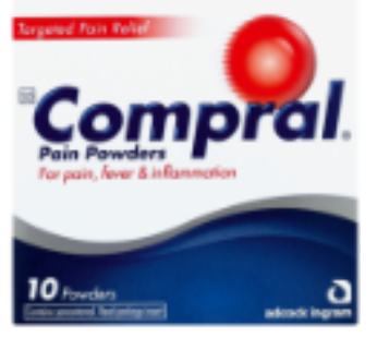Compral Pain Powders 10 Pack