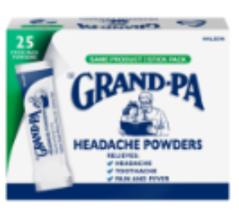Grand-Pa Headache Powder 25 Pack