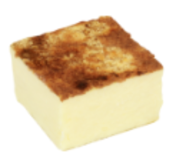 Square Milk Tart Slice