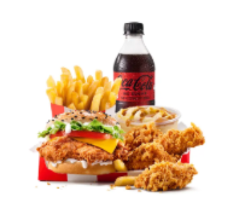 KFC Wicked Zinger Box – OR – Buddy – Large