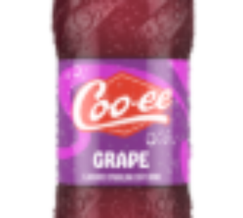 Coo-ee Grape Flavoured Soft Drink 2L
