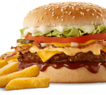 Mo’ Cheesy Burger Meal – Steers