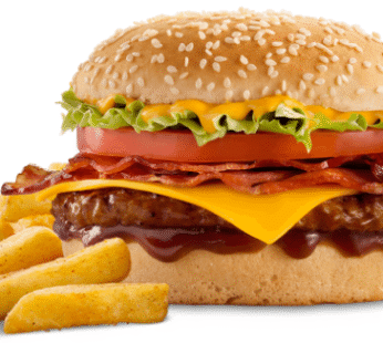 Bacon & Cheese Burger Meal