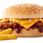Ribster Cheese Burger Meal - Steers