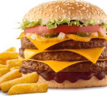 Mighty King Steer Burger Meal – Steers