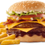 Big Bacon King Steer Burger Meal - Steers