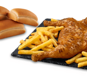 Real Chicken Feast with Large Chips – Steers