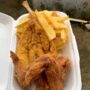 Combo (Fish, Chips & Wings)