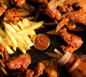 T-Junction Wings and Fries