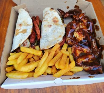 2x tacos ,5 wings and chips – The People’s Firehouse