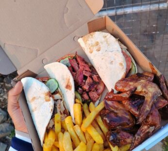 3 Tacos, wings and chips  – The People’s Firehouse
